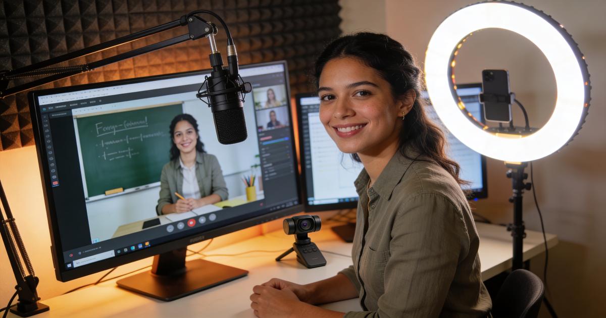 The Best Tech Setup for Online Teaching in 2026
